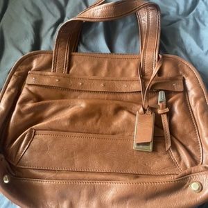 Joy Gryson Brown Handbag